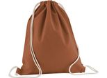 Westford Mill - Borsa Da Ginnastica In Cotonelogico PC6825 (Taglia Unica) (Terracotta)