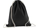 Westford Mill - Borsa Da Ginnastica In Cotonelogico PC6825 (Taglia Unica) (Nero)