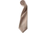 Premier - Cravatta "Colours"" Per Uomo/Donna Unisex PC6853 (Taglia Unica) (Khaki)"
