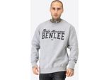 Felpa Uomo Girocollo Regular Fit Rinston Marl Grigio/Nero 3XL Benlee