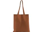 Westford Mill - Borsa Tote, Tinta Unita, Cotone Organico RW9876 (Taglia Unica) (Terracotta)