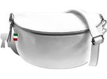 Cintura Borsa Bianca Florence Tracolla Pelle Coordinata D2OTF825W
