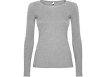 Roly - Maglietta "Extreme"" Da Donna A Maniche Lunghe PF4235 (S) (Grigio Screziato)"