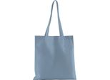 Westford Mill - Borsa Tote, Tinta Unita, Cotone Organico RW9876 (Taglia Unica) (Blu)
