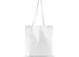 Westford Mill - Borsa Tote, Tinta Unita, Cotone Organico RW9876 (Taglia Unica) (Bianco)