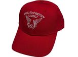 Paul Mccartney - Cappellino Da Baseball Logo Per Uomo/Donna Unisex RO5894 (Taglia Unica) (Rosso/Nero)