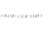 Amscan - Lettere - Bandiera, Buon Compleanno - Carta SG32532 (Taglia Unica) (A Colori)