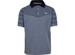 Trespass - Polo "Nab TP75"" Da Uomo - Active TP6385 (M) (Blu Navy Screziato)"