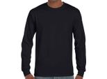 Gildan - Maglietta "Ultra"" Da Uomo/Donna Unisex A Maniche Lunghe RW9626 (5XL) (Nero)"