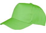 Result Headwear - Cappellino Da Baseball "Boston"" RW9750 (Taglia Unica) (Lime)"