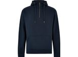 Kustom Kit - Felpa Con Cappuccio A Zip Corta Da Uomo RW9826 (L) (Blu Navy)