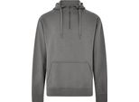 Kustom Kit - Felpa Con Cappuccio A Zip Corta Da Uomo RW9826 (Xl) (Grigio Scuro)