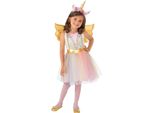 Bristol Novelty - Costume "Sparkling"" - Ragazze BN6014 (116) (Rosa/Oro/Blu)"