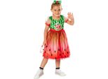 Cocomelon - Costume Da Bambina BN5949 (104) (Rosso/Verde/Nero)