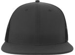 Atlantis - Cappello Trucker 6 Segmenti Per Uomo/Donna Unisex AB624 (Taglia Unica) (Grigio Scuro/Nero)