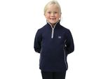 Little Rider - Felpa "Dazzling Diamond"" Con Mezza Zip Per Bambini BZ5411 (128) (Blu Navy)"