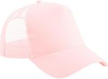 Beechfield - Cappello Trucker Snapback Per Bambini BC5098 (Taglia Unica) (Rosa Pastello)
