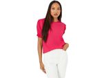 Principles - T-Shirt Con Risvolto Per Donna DH7176 (38 It) (Rosa)