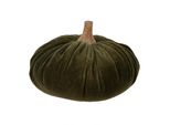 Clayre & Eef Decorazione Zucca Ø 20X14 Cm Poliestere Verde