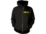 Godflesh - Felpa Con Cappuccio "Hymns"" Con Zip A Tutta Lunghezza Per Uomo/Donna Unisex PH1171 (S) (Nero)"