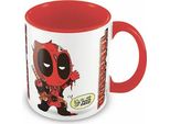 Deadpool - Tazza Da Caffè "From Awesome To Gruesome"" PM2198 (Taglia Unica) (Bianco/Rosso/Nero)"