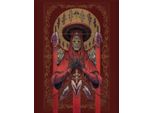 Rebel Moon - Leinwanddruck "Protector Of The Faith"" PM9619 (40 Cm X 30 Cm) (Rot)"