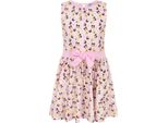 Disney Tsum Tsum - Vestito Con Gonna Svasata Per Bambina NS7396 (110) (Rosa)