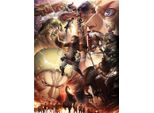 Attack On Titan - Leinwanddruck "S3 Epic Struggle"" PM9256 (80 Cm X 60 Cm) (Bunt)"