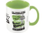 Toy Story - Tazza Da Caffè "Space Ranger"" PM9757 (Taglia Unica) (Verde/Bianco)"