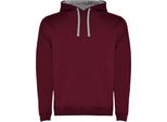 Roly - Felpa Con Cappuccio "Urban"" Da Uomo PF4349 (3XL) (Rosso Vino/Grigio Screziato)"