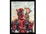Deadpool - Poster Con Cornice, Astratto PM8954 (40 Cm X 30 Cm) (A Colori)
