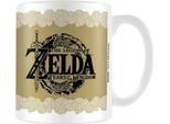The Legend Of Zelda: Tears Of The Kingdom - Tazza Da Caffè, Logo PM9083 (Taglia Unica) (Marrone/Nero/Bianco)