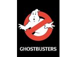 Acchiappafantasmi - Leinwanddruck "No Ghosts"", Logo PM9749 (40 Cm X 30 Cm) (Rot/Weiß)"