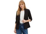 Dorothy Perkins - Blazer Da Donna Arricciato DP4722 (36 De) (Nero)