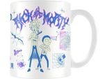 Rick And Morty - Tazza Da Caffè "Rave Rickvival"" PM9301 (Taglia Unica) (Bianco)"
