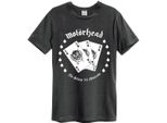 Amplified - Maglietta "Ace Cards"" Per Uomo/Donna Unisex GD1667 (Xxl) (Charcoal)"