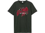 Amplified - Maglietta "Us Tour 77 Icarus"" Per Uomo/Donna Unisex GD1652 (3XL) (Charcoal)"