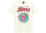 Amplified - Maglietta "Voodoo Lounge Tour"" Uomo/Donna Unisex GD1577 (Xs) (Bianco Sporco)"