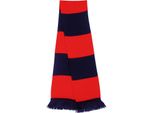 Result Winter Essentials - Sciarpa A Maglia "Team"" PC7428 (Taglia Unica) (Blu Navy/Rosso)"
