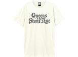 Amplified - Maglietta Logo Per Uomo/Donna Unisex GD1674 (Xxl) (Bianco Antico)