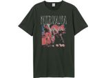 Amplified - Maglietta "Distressed Band Photo"" Per Uomo/Donna Unisex GD1751 (3XL) (Charcoal)"