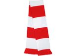 Result Winter Essentials - Sciarpa A Maglia "Team"" PC7428 (Taglia Unica) (Rosso/Bianco)"