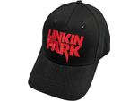 Linkin Park - Cappellino Da Baseball Per Uomo/Donna Unisex RO10702 (Taglia Unica) (Nero/Rosso)