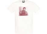 Amplified - Maglietta "Face"" Per Uomo/Donna Unisex GD1699 (S) (Bianco)"