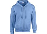 Gildan - Felpa Con Cappuccio A Zip Intera Da Uomo PC6649 (3XL) (Carolina Blue)
