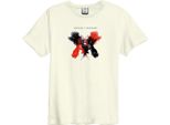 Amplified - Maglietta Da Uomo/Donna Unisex GD1687 (S) (Bianco/Rosso/Nero)