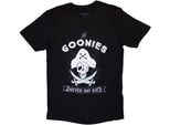 The Goonies - Maglietta "Never Say Die"" Per Uomo/Donna Unisex RO10973 (L) (Nero)"