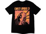 Disturbed - Maglietta "European Tour '23"" Per Uomo/Donna Unisex RO11001 (Xl) (Nero)"
