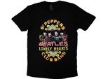 The Beatles - Maglietta "Sgt Pepper 2"" Per Uomo/Donna Unisex RO11051 (S) (Nero)"