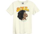 Amplified - Maglietta "Soul Music"" Per Uomo/Donna Unisex GD1564 (Xs) (Bianco Sporco)"